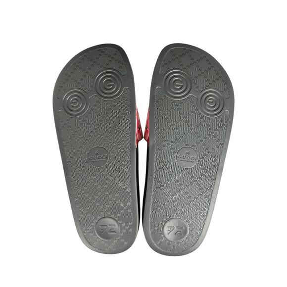 Gucci Monogram Floral Slides - Picture 6 of 8